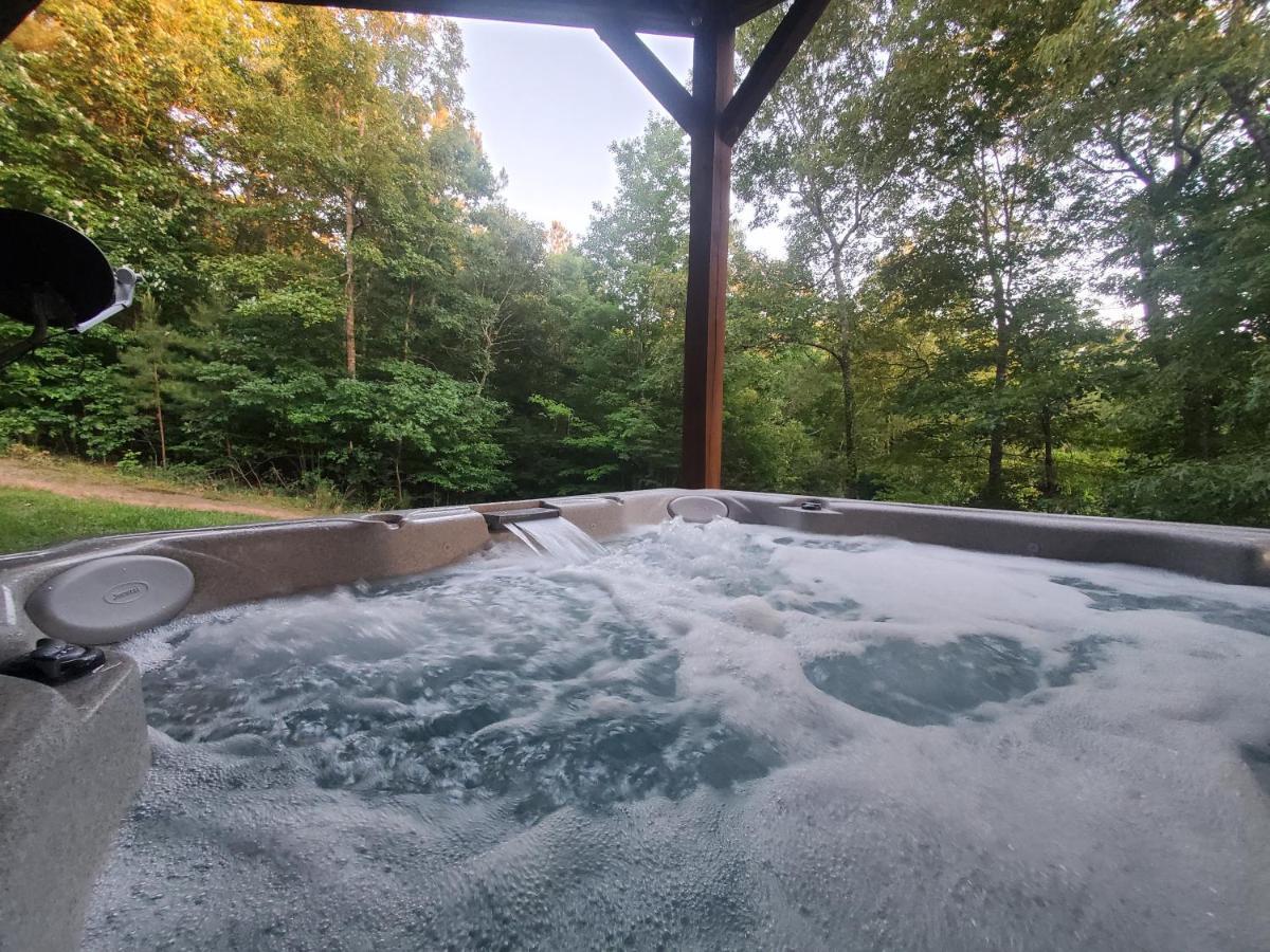 Smoky Mountain Cabin - Hot Tub - Fire Pit Murphy Extérieur photo